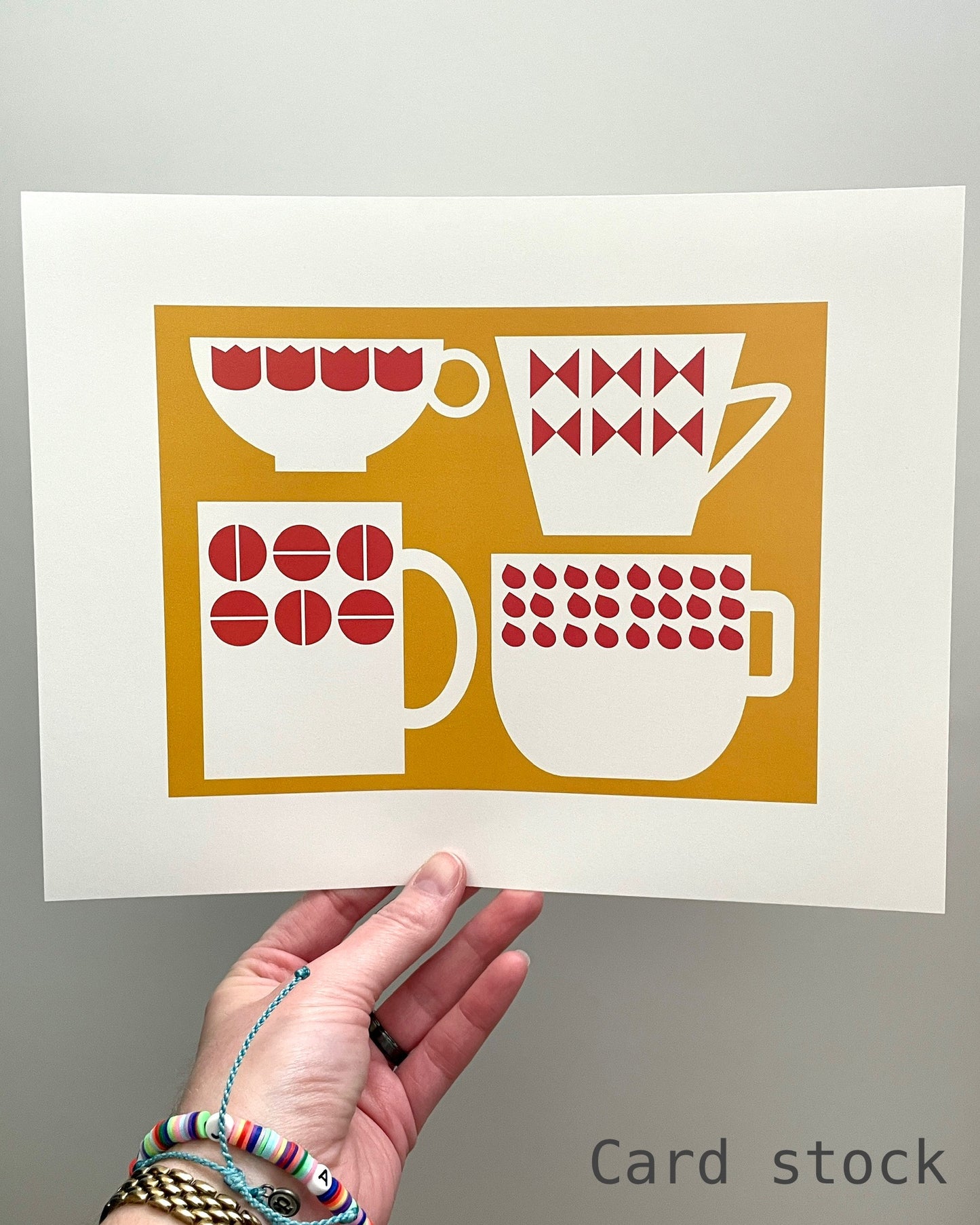 Coffee Cups - Orange