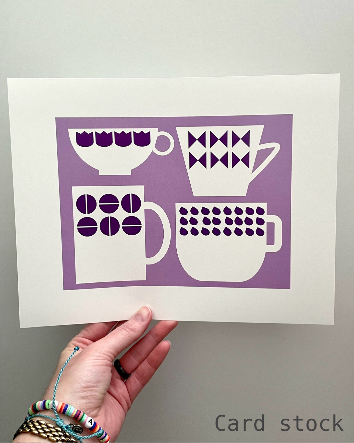 Coffe Cups - Purple